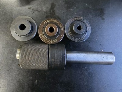 Smith Tool Co. Tap Holder And 3 Command/bilz Tap Collets Machinist Cnc 