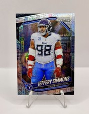 2025 Panini Prizm JEFFERY SIMMONS Panini Prizm #268 Titans /20 MINT