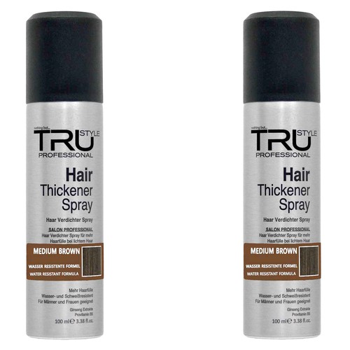 Tru Haarverdichter Spray 2x 100ml - Haarauffüller bei Haarausfall & dünnem Haar - Bild 4 von 5