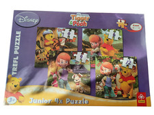 Tigger & Pooh Kinder Puzzle  4 Stück Disney Junior (Lizenzware Disney) Set  NEU