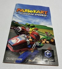 Mario Kart Double Dash Manual Instruction Booklet ONLY GameCube Authentic