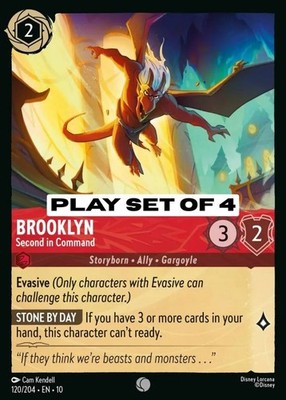 Brooklyn - Second in Command 120/204 Lorcana Whispers in the Well