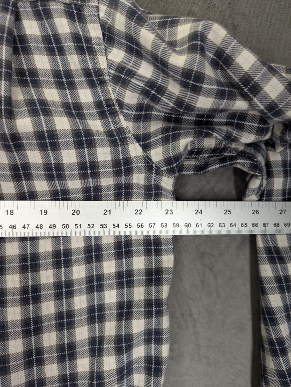 Wrangler Shirt Men's Size Medium Brushed Cotton Long Sleeve Button Up USA image 10