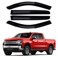 Window Rain Guards for 2019-2026 Chevrolet Silverado/GMC Sierra 1500  Window...