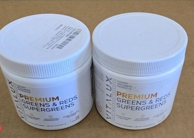Lot 0f 2 VITALUX || #1 Rated Premium Greens & Reds Superfood Powder Exp. 08/26
