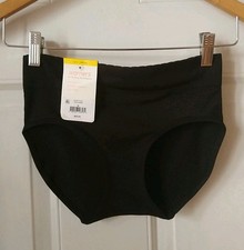 WARNERS WOMEN'S LACE PATTERN BLACK HIPSTER PANTY, SIZE M/6