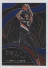 2023-24 Panini Select Courtside Blue Shaedon Sharpe #215 0kb5