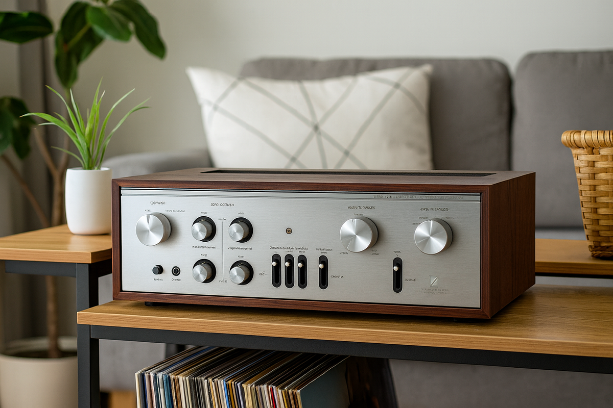 LUXMAN L-30 Integrated Amplifier Vintage Stereo Japan Tested