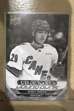 2024-25 Upper Deck Series 1 - Ud Canvas Young Guns Bradly Nadeau #C-115 Black &