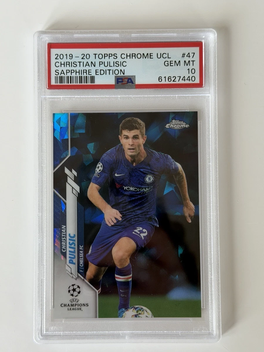 2019-20 Topps Chrome UCL蓝宝石版足球集换卡| eBay