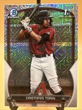 2023 Bowman Chrome Prospects Mega Box Mojo Refractor Cristofer Torin Diamondback