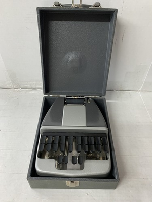 #ad #ad Vintage Stenotype Machine LaSalle Master Model w Case WORKS amp; CLEAN $44.99