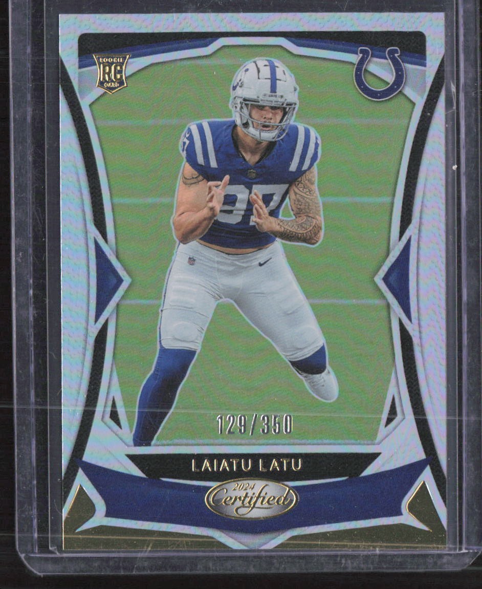 2024 Panini Certified /350 #111 Laiatu Latu