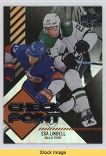 2024-25 Upper Deck Series 1 Checkpoint Black Esa Lindell #CP-24 READ sq1