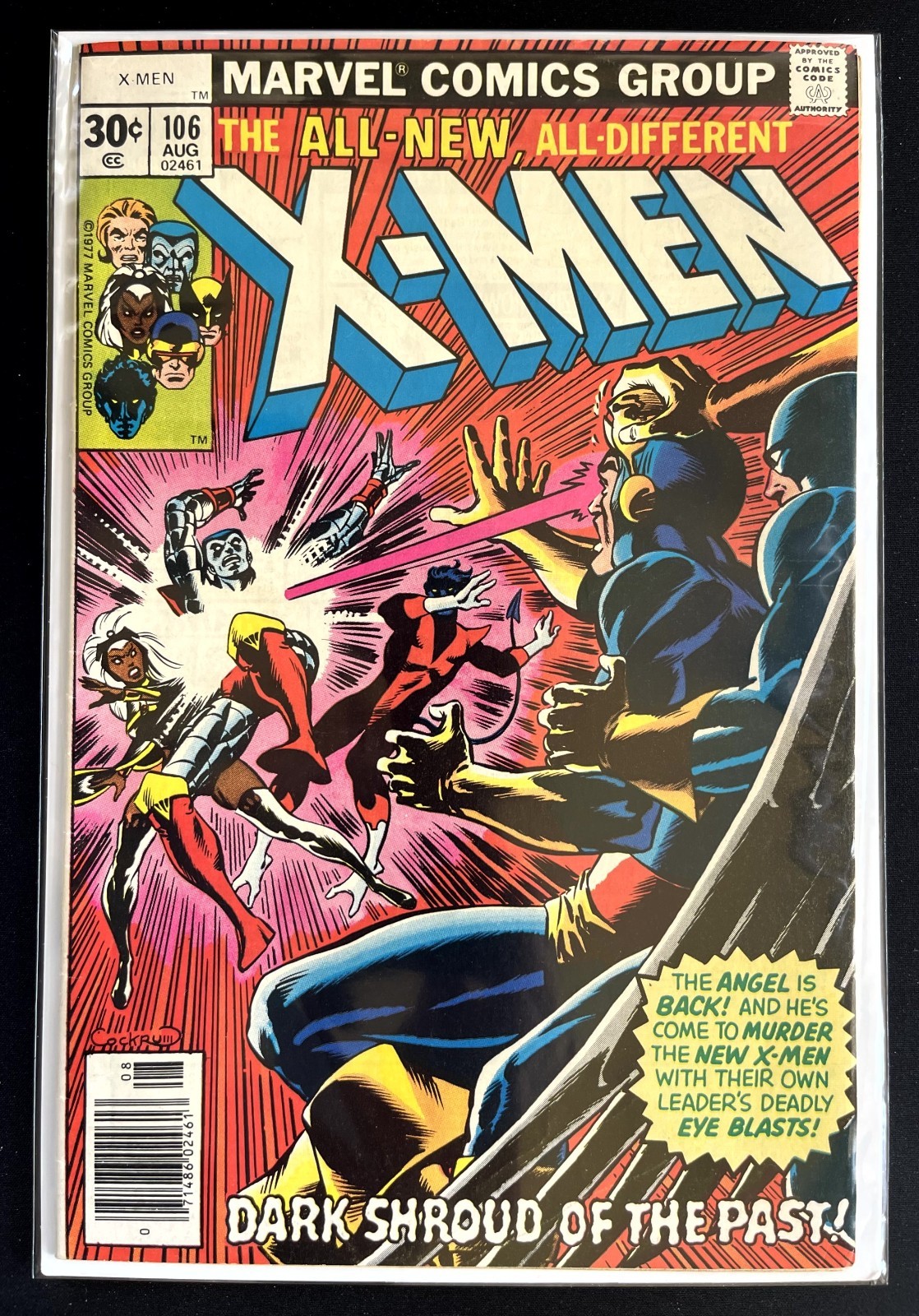 X-Men 106 (1977) Marvel Comic Xavier Evil Phantom X-Men VG/FN Range