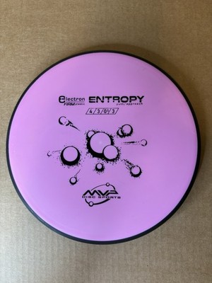 MVP Disc Golf Sports X-OUT Electron Firm Entropy 168g Pink Putter New Open Box