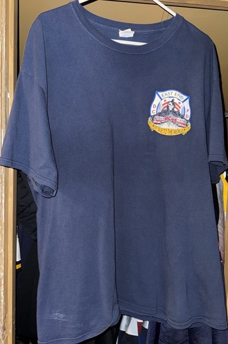 Port & Company Essential Tee Washington DC Fire Dept Graphic Grim Reaper T Shirt