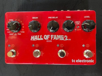 Hall of Fame 2 x 4, Effektpedal tc electronic