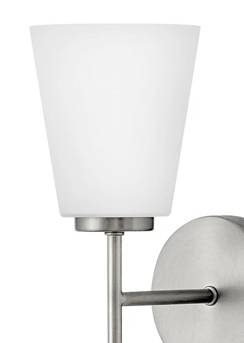 Lark 85420 Bri 1 Light 16" Tall Bathroom Sconce - Black - Picture 3 of 10