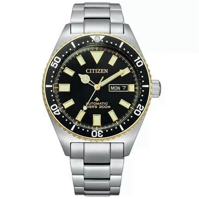 Citizen Promaster Automatic Diver Men s 41mm Watch Stainless Day Date NY0125-83E