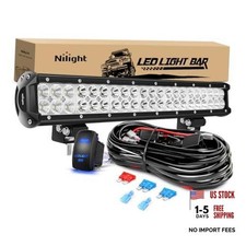 Led Light Bar Spot Flood Combo Led Off Road Lights 12v 5pin 20 Inch 126w