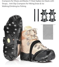 New Crampons for Snow and Ice  Size Large