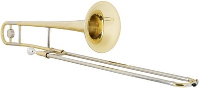 Lackierte B-Tenorposaune mit einstellbarem Balancer, inkl. Mundstück & Gig Bag
