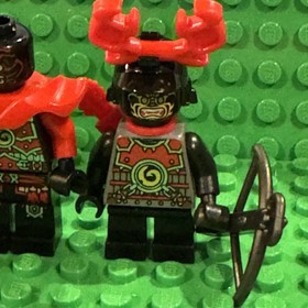 LEGO NINJAGO -- ZANE ZX MINIFIGURE WITH SHOULDER ARMOR  Two Stone Warriors