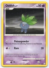 Oddish 112/146 Legends Awakened Non-Holo Pokemon Card Ken Sugimori LP PC196 on eBay