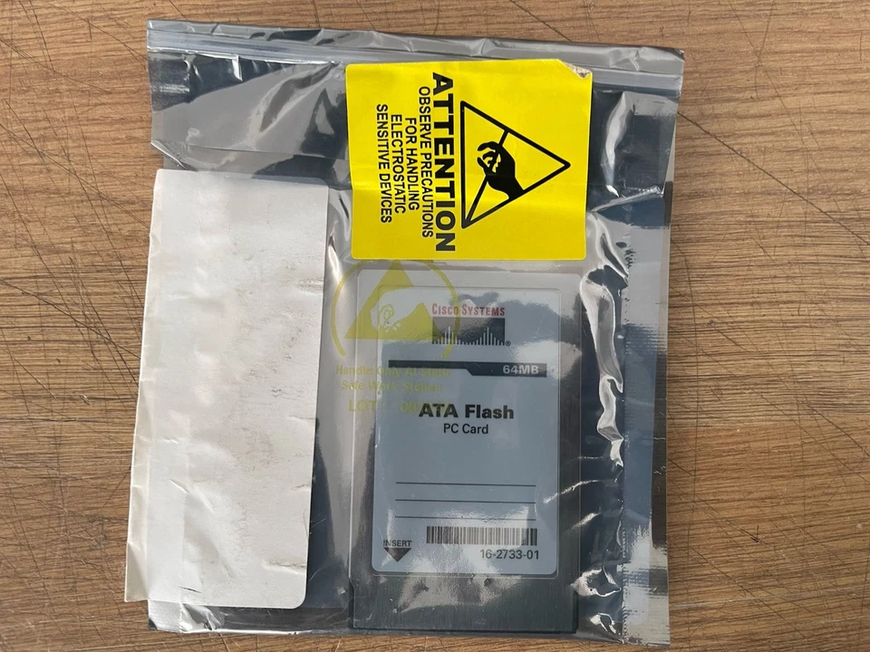 Cisco MEM-I/O-FLD64M Cisco 7200 I/O PCMCIA Flash Disk Memory 64MB - Image 2 of 4