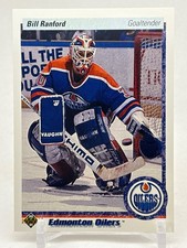 1990-91 Upper Deck [90s Holo Var.] #42 Bill Ranford Edmonton Oilers