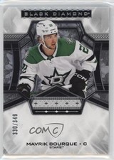 2024-25 Upper Deck Black Diamond Rookies 330/349 Mavrik Bourque #BDB-BQ 0n64