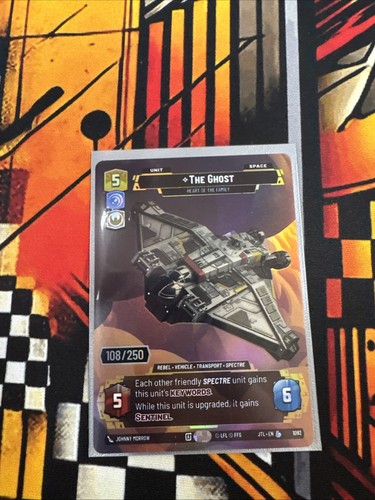 Star Wars Unlimited JTL The Ghost Prestige Serialized  108/250
