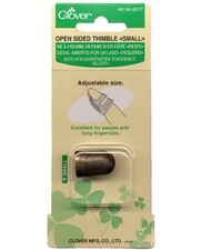 Clover Open Sided Thimble Size Small