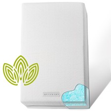 Organic Cotton Dual-Sided Crib Mattress  2-Stage Premium Memory Foam