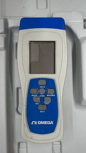 Omega HH414 Hand-Thermoelementmessgerät mit 32K Datenlogger - Bild 4 von 5