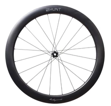 HUNT 54 Aerodynamicist UD Carbon Spoke Disc Tubeless FRONT Road Wheel 700c EZO