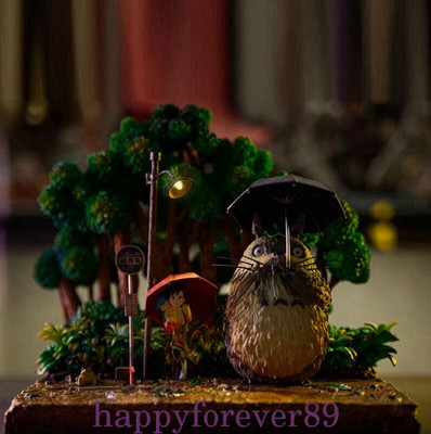 OPM Studio My Neighbor Totoro Resin Statue Totoro Model in stock Bus station
