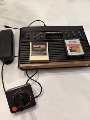Atari 2600 Video Game Console - Black