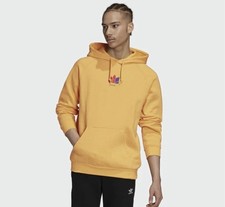 adidas Originals Men's 3D Trefoil Graphic Sweat Hoodie GE6241 Medium