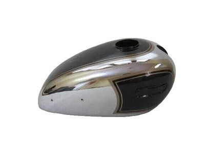 ARIEL 350CC BLACK PAINTED POLISH ALUMINUM PETROL FUEL GAS TANK | Fit For