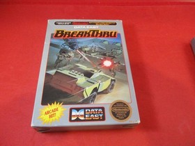 Break Thru (Nintendo NES) w/ Box game WORKS! BreakThru