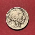 (1) Beautiful Antique 1913-S Type 1 Buffalo/Indian Head Nickel F-FINE NICE FILL