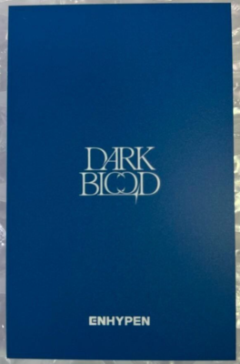ENHYPEN HEESEUNG DARKBLOOD WEVERSE Limited Lucky draw Official