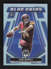 Sam Howell 2022 Panini Mosaic Blue Chips Silver Washington Commanders #BC-5