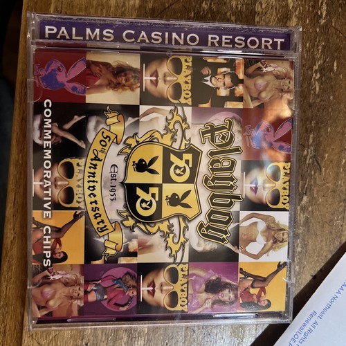 Playboy Palms Casino Resort 50 Year Anniversary Commemorative Chips
