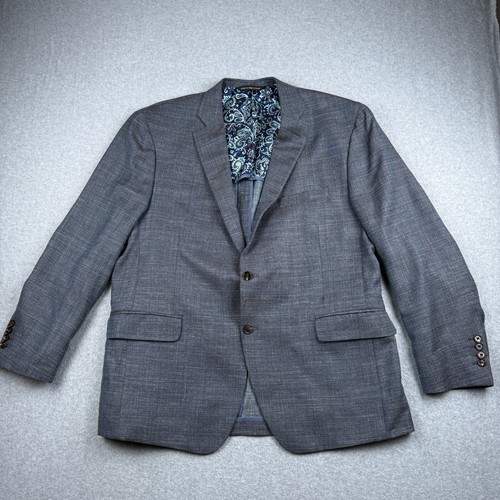 Blazer Gray/Brown 49R Loro Piana Summertime Wool Silk Linen Sport Coat