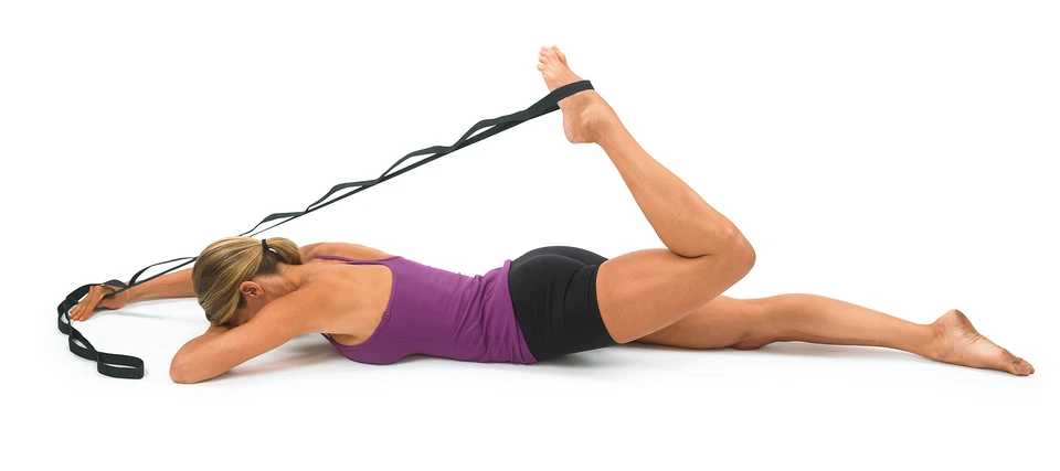 OPTP The Original Stretch Out Strap XL con libro de ejercicios Foto 3 de 4