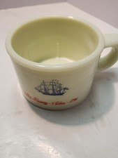 Old Spice Shaving Mug Cup Vintage Shulton Ship Recovery Salem 1794 Made England