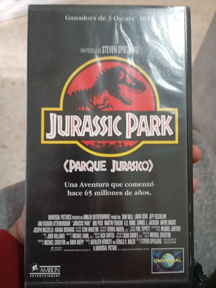 parque jurasico vhs - Imagen 4 de 4